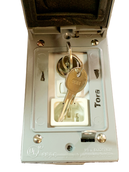 Outdoor Single-gang Key-operated UPS Wall Switch – Power Plus 500W ...